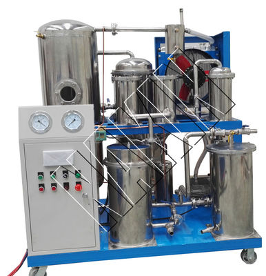 quality  Lube Oil Lube Oil Filter High Efficient Lubricating Oil Purifier Machine factory
