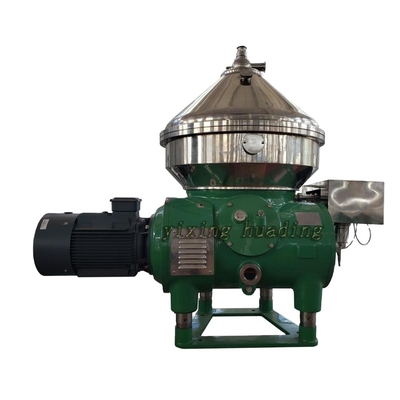 Factory New Type Of Fruit Vegetable Oil Disc Separator / Oil Water Centrifugal Separator